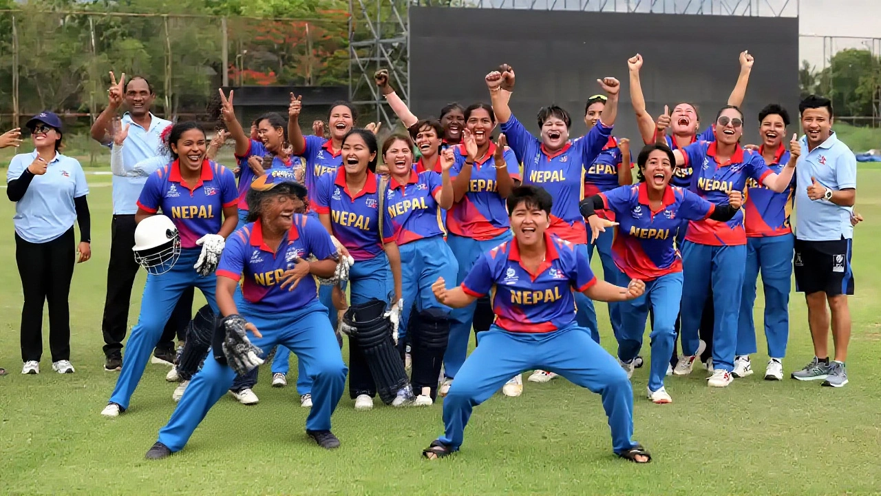 Indu Verma Stars as Nepal Women Qualify for ICC Global T20 Qualifier